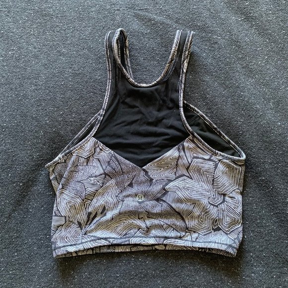 Lululemon High-Neck Mesh Bra - Picture 1 of 2